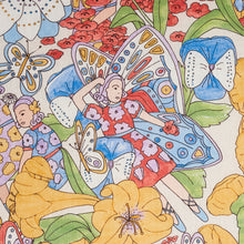 Load image into Gallery viewer, Schumacher Fairie Garden Fabric 180140 / Yellow And Ivory