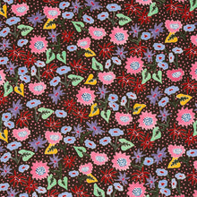 Load image into Gallery viewer, Schumacher Calico Fabric 180171 / Multi On Brown