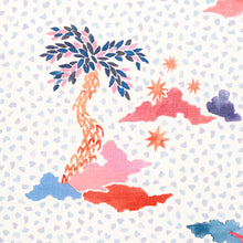 Load image into Gallery viewer, Schumacher Valletta Fabric 180190 / Sky And Pink