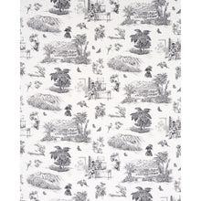 Load image into Gallery viewer, Schumacher Toussaint Toile Fabric 180270 / Black