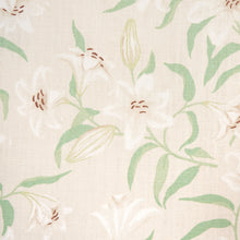 Load image into Gallery viewer, Schumacher Scattered Lilies Fabric 180300 / Cream