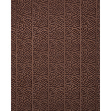 Load image into Gallery viewer, Schumacher Jagged Maze Fabric 180321 / Brown