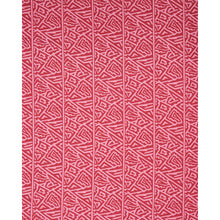 Load image into Gallery viewer, Schumacher Jagged Maze Fabric 180322 / Pink