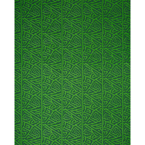 Schumacher Jagged Maze Fabric 180323 / Green