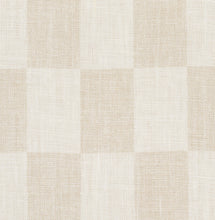 Load image into Gallery viewer, Schumacher Loose Check Fabric 180330 / Light Neutral