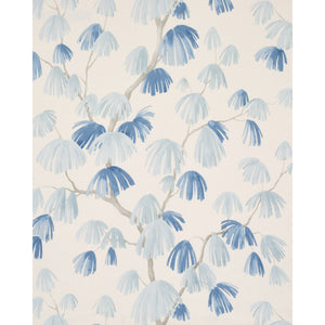 Schumacher Weeping Pine Fabric 180350 / Slate