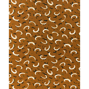 Schumacher Brushmark Fabric 180401 / Gold