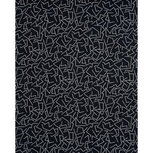 Load image into Gallery viewer, Schumacher Tangent Print Fabric 180410 / Carbon