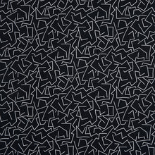 Load image into Gallery viewer, Schumacher Tangent Print Fabric 180410 / Carbon