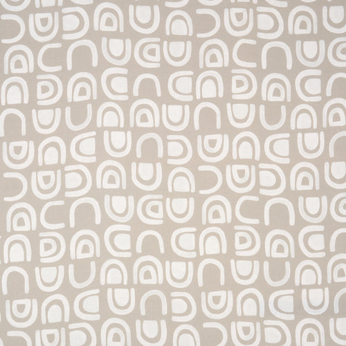 Schumacher Threshold Printed Linen Fabric 180420 / Ginger