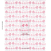 Load image into Gallery viewer, Schumacher Anjuna Floral Linen Print Fabric 180480 / Mulberry