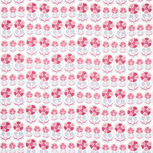 Load image into Gallery viewer, Schumacher Anjuna Floral Linen Print Fabric 180480 / Mulberry