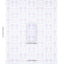 Load image into Gallery viewer, Schumacher Anjuna Floral Linen Print Fabric 180482 / Lilac