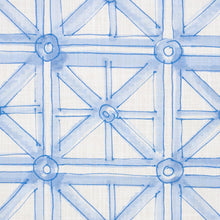 Load image into Gallery viewer, Schumacher Portail Francais Indoor/Outdoor Fabric 180772 / Sky