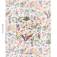 Load image into Gallery viewer, Schumacher Canopy Fabric 180850 / Multi Birds