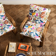 Load image into Gallery viewer, Schumacher Canopy Fabric 180850 / Multi Birds