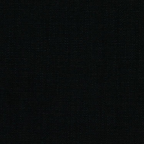 Barrister Black Upholstery Minimalist Linen Blend Fabric / Pewter