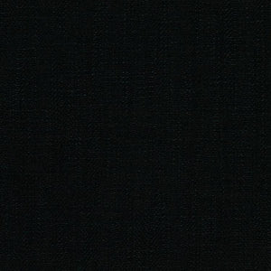 Barrister Black Upholstery Minimalist Linen Blend Fabric / Pewter