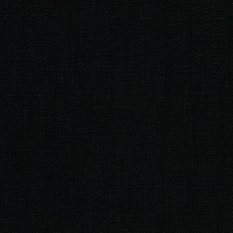 Barrister Black Upholstery Minimalist Linen Blend Fabric / Pewter