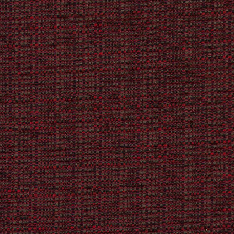 Bronco Dark Red Upholstery Mid Century Fabric / Canyon