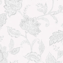 Load image into Gallery viewer, Schumacher Indigo Bloom Wallpaper 1930 / Grey