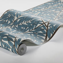 Load image into Gallery viewer, Schumacher Korgpil Mural Wallpaper 1957 / Blue