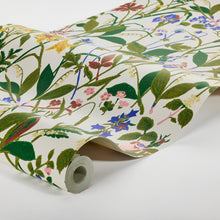 Load image into Gallery viewer, Schumacher Ros Och Lilja Wallpaper 1962 / Ivory