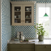 Load image into Gallery viewer, Schumacher Prunus Wallpaper 1974 / Blue