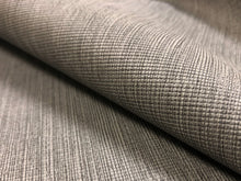 Load image into Gallery viewer, Designer Textured Grey MCM Tweed Faux Leather Upholstery Vinyl