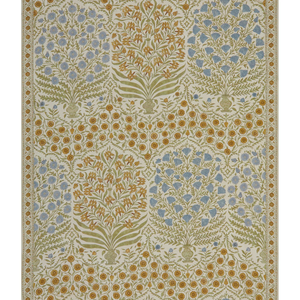 Lee Jofa Sameera Fabric / Sapphire/Gold