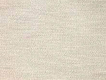 Load image into Gallery viewer, Designer Water &amp; Stain Resistant Linen Flax Beige Cream Taupe MCM Tweed Upholstery Fabric