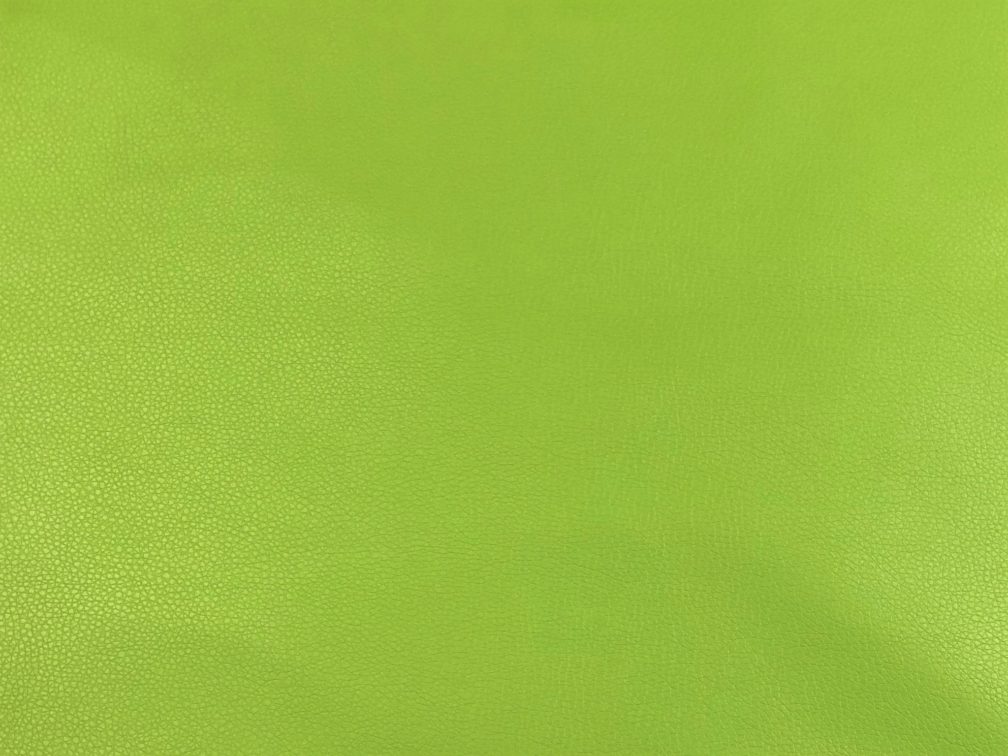 Faux Leather Fabric Calf Lime Green
