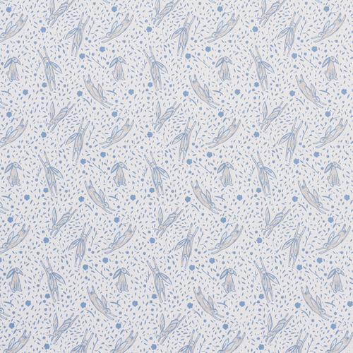 Schumacher Rabbit High Performance Print Fabric 180440 / Blue