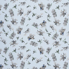 Load image into Gallery viewer, Schumacher Wild West Performance Linen Fabric 180461 / Blue