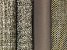 Load image into Gallery viewer, Light Dimming Gray Ecru Ash Beige Tweed Smooth Basketweave MCM Mid Century Modern Drapery Fabric RM-Classic