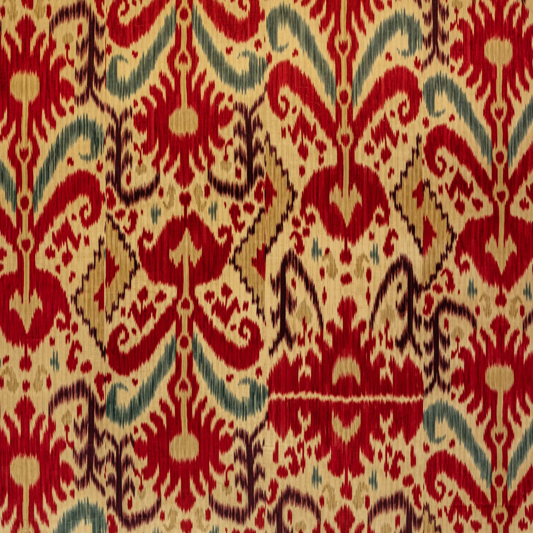 Lee Jofa Kamara Velvet Fabric / Red