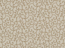 Load image into Gallery viewer, Beige Swirl Upholstery Drapery Fabric