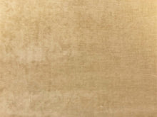 Load image into Gallery viewer, Designer Neutral Cotton Beige Velvet Mid Century Modern Water &amp; Stain Resistant Upholstery Fabric