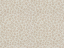 Load image into Gallery viewer, Linen Rayon Cheetah Leopard Animal Print Cream Off White Ivory Drapery Fabric