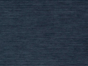 Crypton Water & Stain Resistant Nautical Chenille Stripe Navy Blue Upholstery Fabric