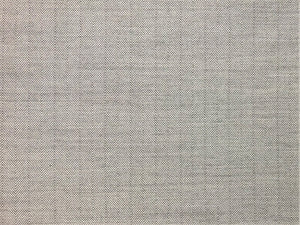 Designer Wool Grey Gray MCM Mid Century Modern Herringbone Upholstery Drapery Fabric
