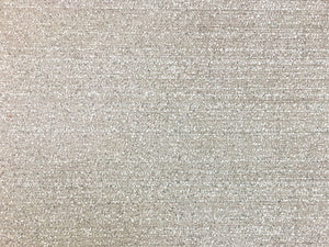 Designer Beige Cream Neutral MCM Mid Century Modern Tweed Chenille Upholstery Fabric