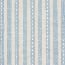 Load image into Gallery viewer, Schumacher Mathis Ticking Stripe Fabric 180590 / Sky