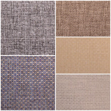 Load image into Gallery viewer, Water &amp; Stain Resistant MCM Stone Grey Black Steel Blue Beige Brown Sand Mid Century Modern Tweed Upholstery Fabric