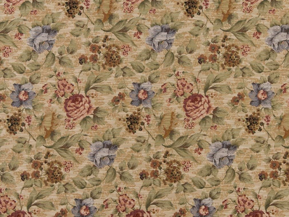 Victorian Floral Tapestry Fabric, Fabric Bistro
