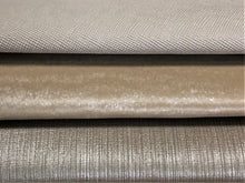 Load image into Gallery viewer, Heavy Duty Commercial Mocha Oatmeal Textured Taupe Faux Leather Upholstery Vinyl