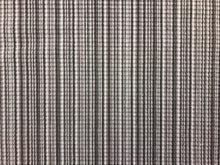 Load image into Gallery viewer, Designer Textured Neutral Beige Greige Stripe Chenille Upholstery Fabric