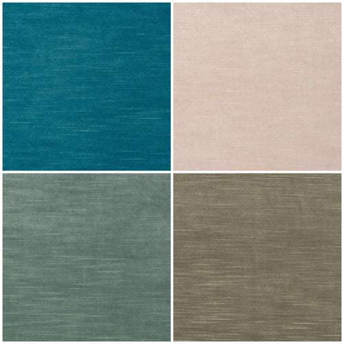 Heavy Duty Prussian Blue Pink Ivory Green Grey Brown Velvet Upholstery Fabric FB