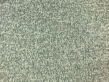 Load image into Gallery viewer, Designer Reversible Water &amp; Stain Resistant Sage Green Cream Boucle MCM Mid Century Modern Upholstery Fabric