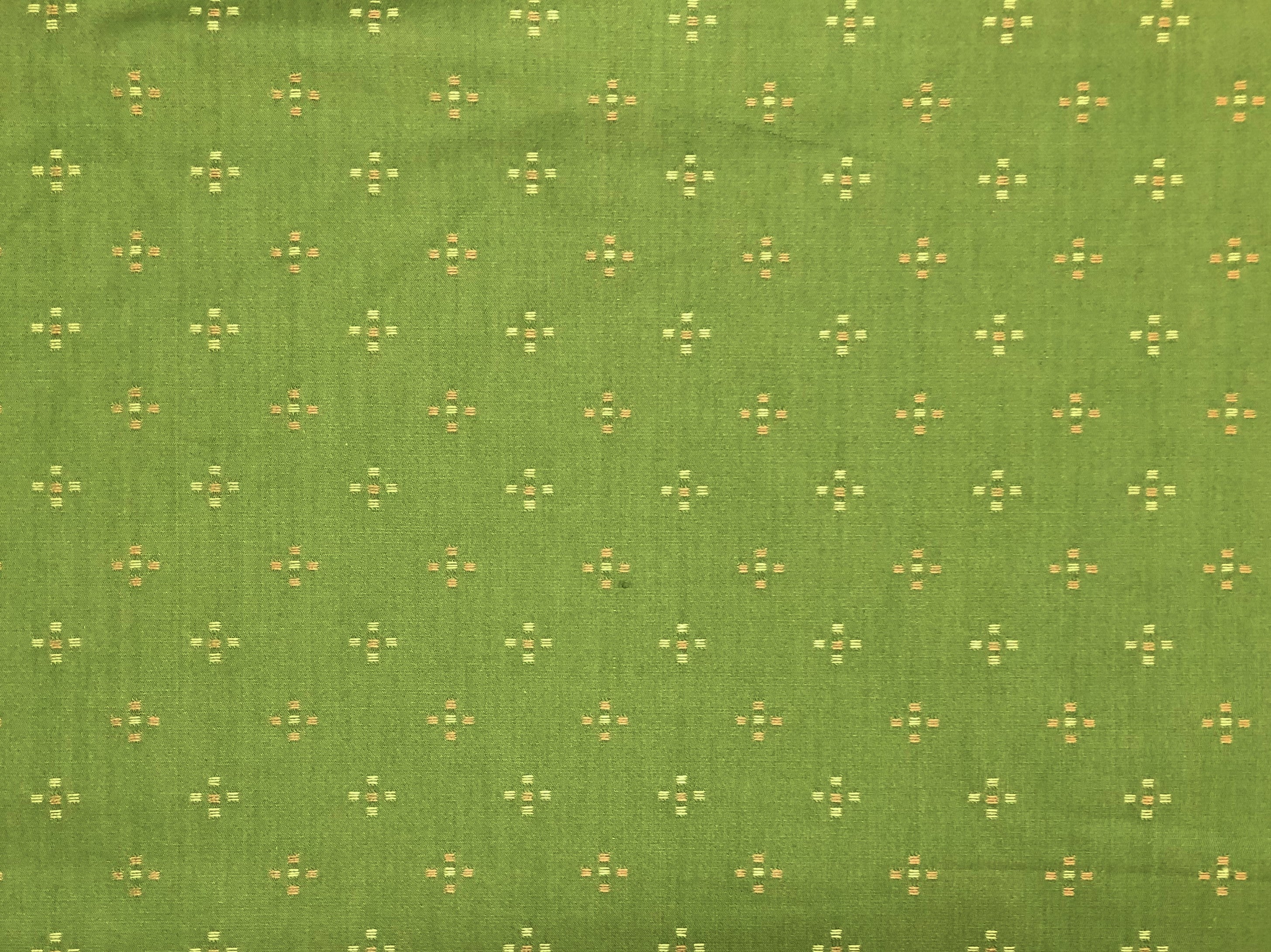 LV305-GR12 Sweet Floral Scent - Haystack - Green Fabric